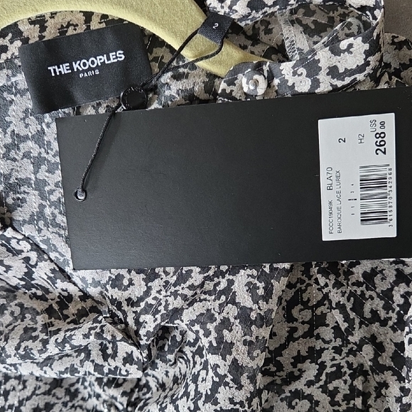 The Kooples printed silk shirt. - Picture 8 of 9